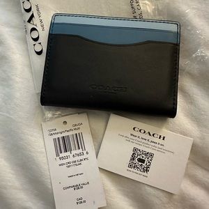 Coach credit card magnetic wallet
